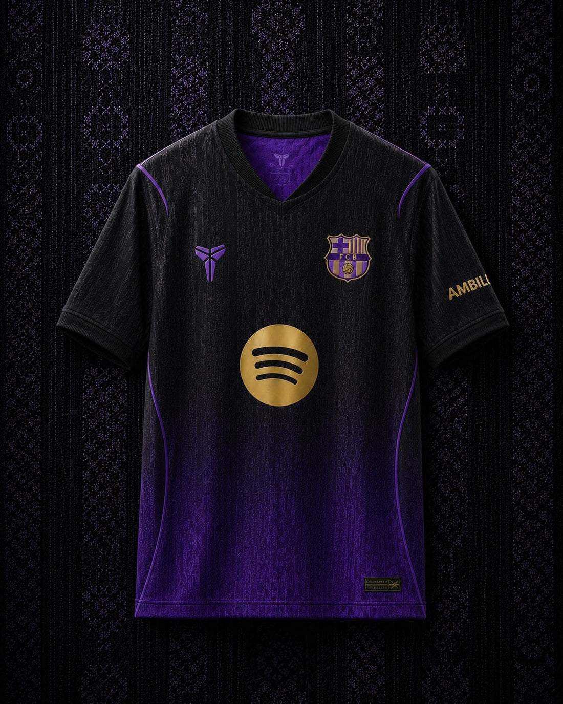Barca X Kobe Bryant 26/27 away jersey