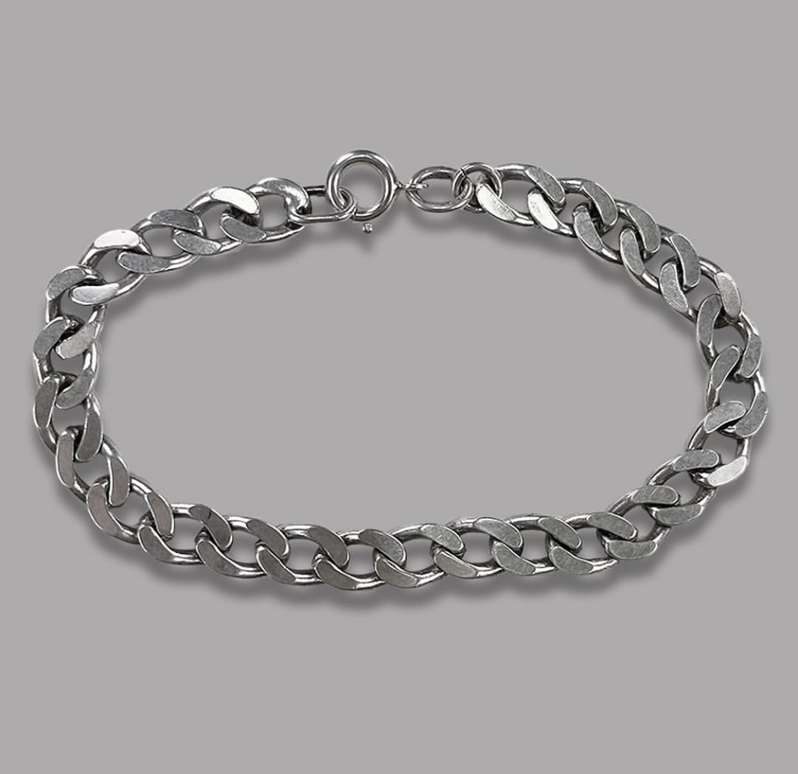 ⛓️ Offside Silverlink Bracelet — Titan Edition