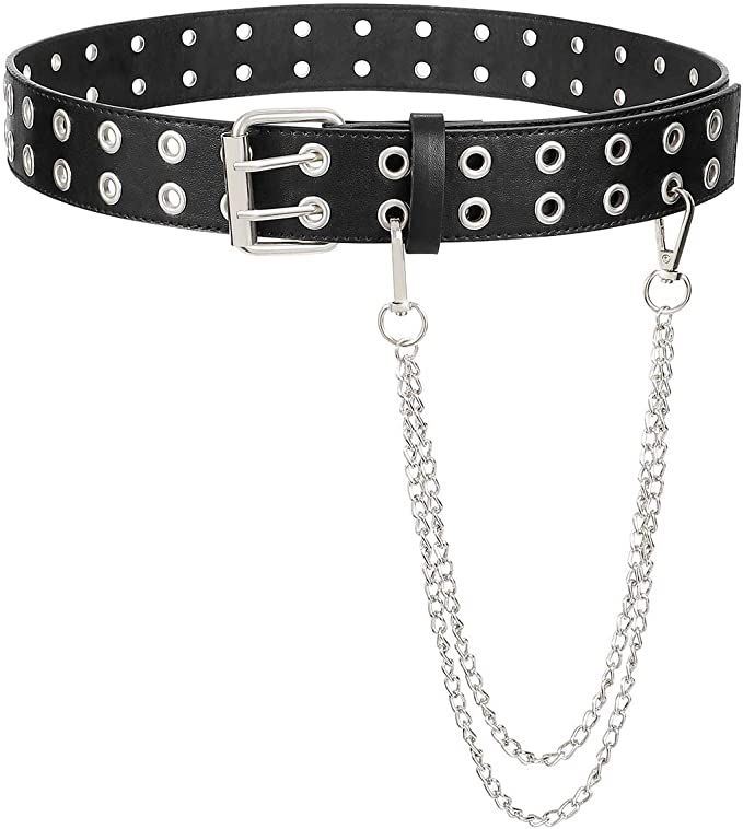🖤 Offside Rebel Chain Belt — Punk Edition
