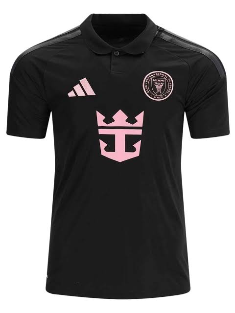 Inter Miami sleek black Away Jersey