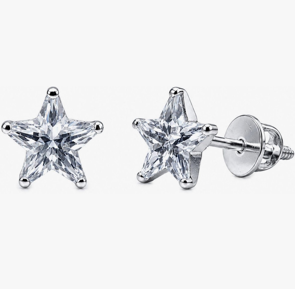 Star shaped earing