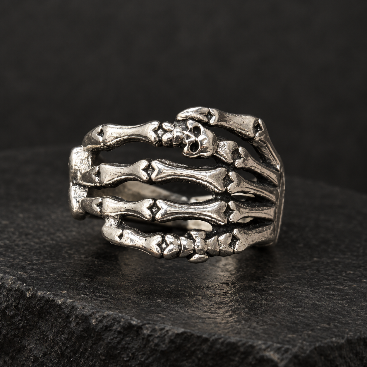 Offside Silver aesthetic Spinner Ring — photo 1