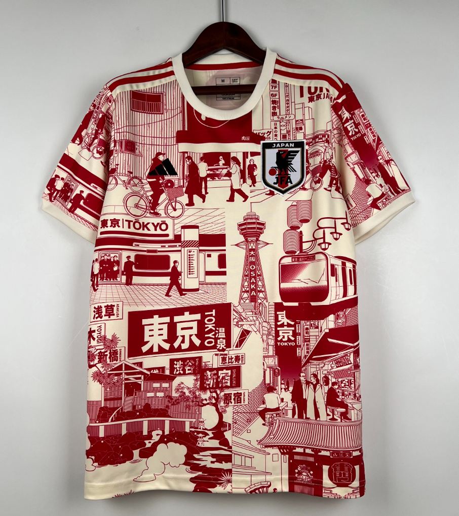 Japan Tokyo Red Special Edition Football Jersey — photo 1