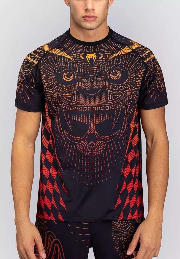 Venum Quetzal Fury Dry-Tech T-Shirt in Black, Fury Red — photo 1
